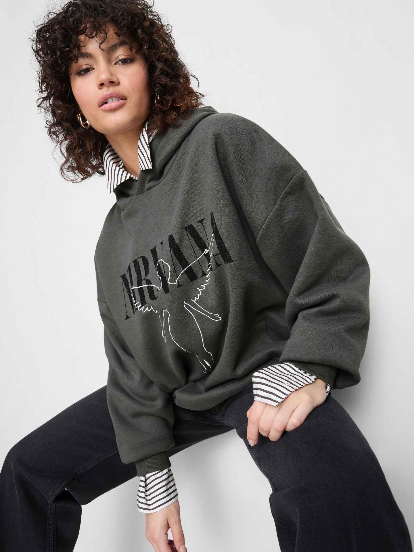 Nirvana angel hoodie