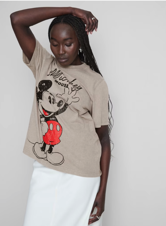 Mickey beige tee